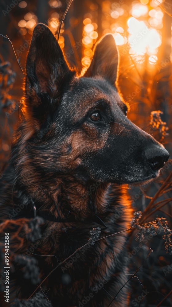 Aesthetic German Shepherd Full HD 4K Wallpapers For Pc And Mobile 