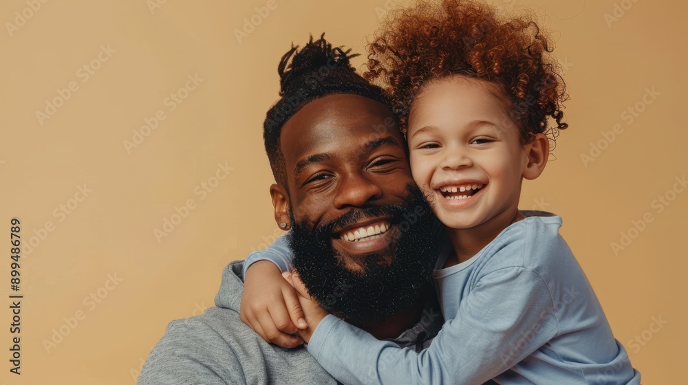 The Happy Father and Child
