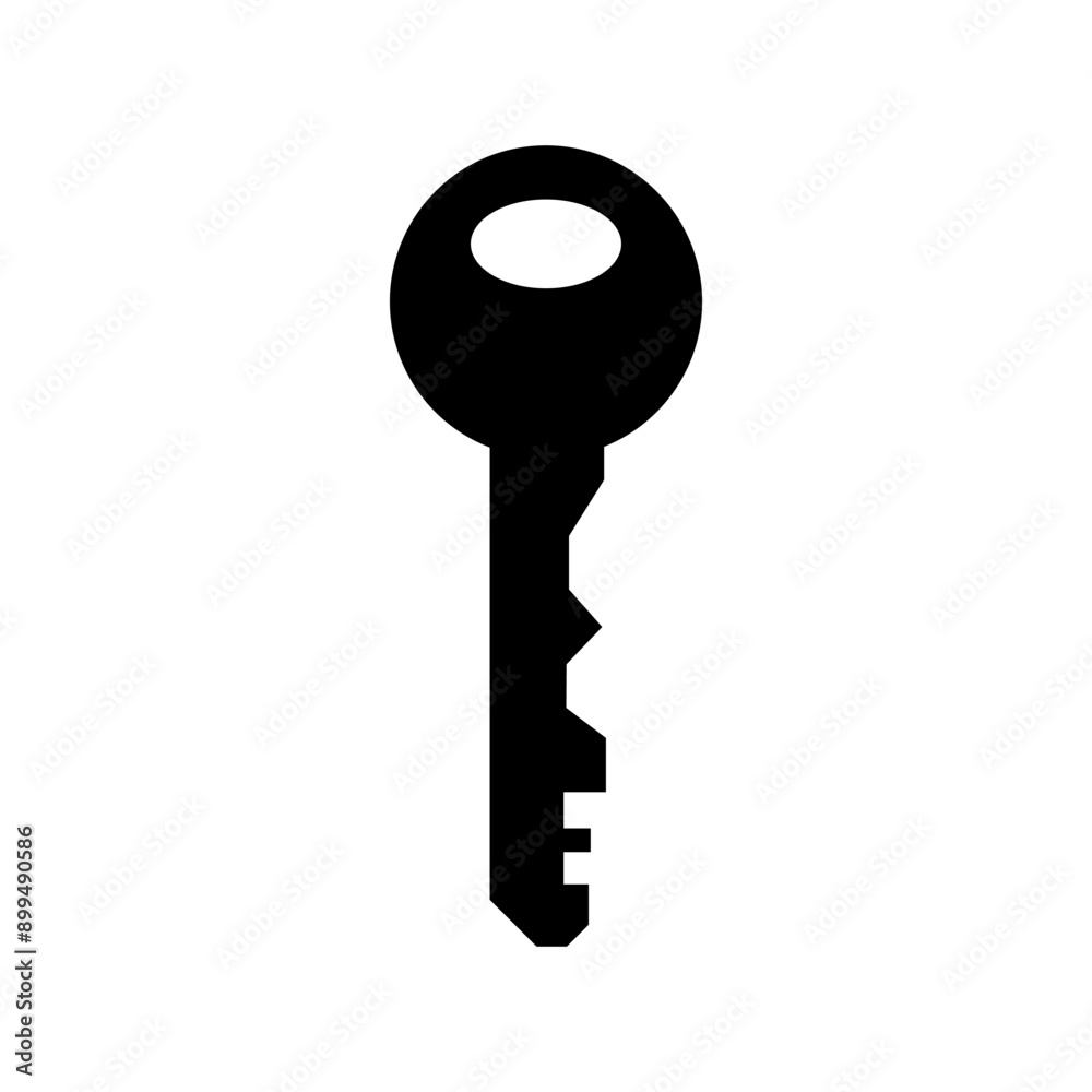 Key icon vector. Lock iluustartion sign. Closed symbol or logo. Key icon vector. Lock iluustartion sign. Closed symbol or logo.