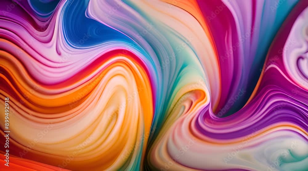 A mesmerizing ink color blend, swirling like a magical rainbow A mesmerizing ink color blend, swirling like a magical rainbow