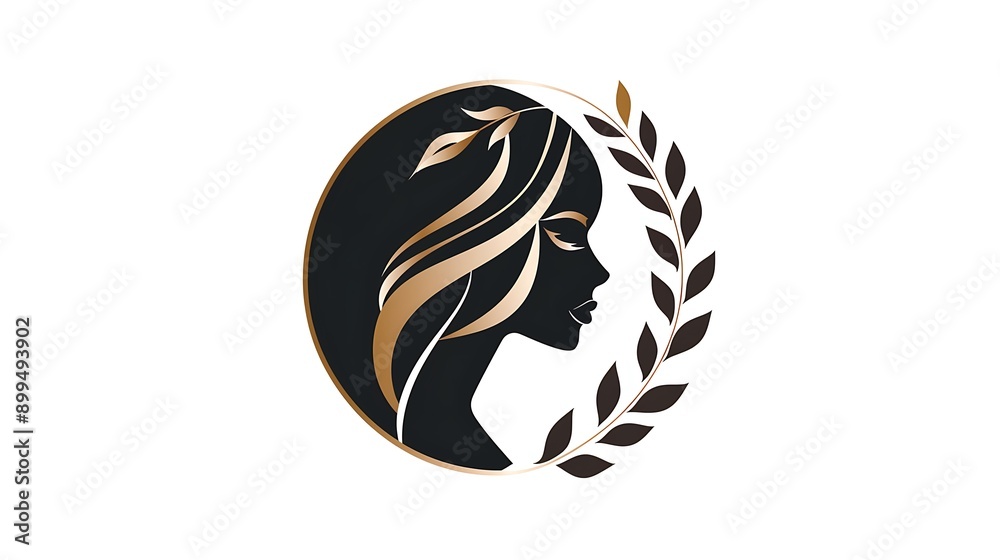 Bauty Badge logo , vector style logo concept Bauty Badge logo , vector style logo concept