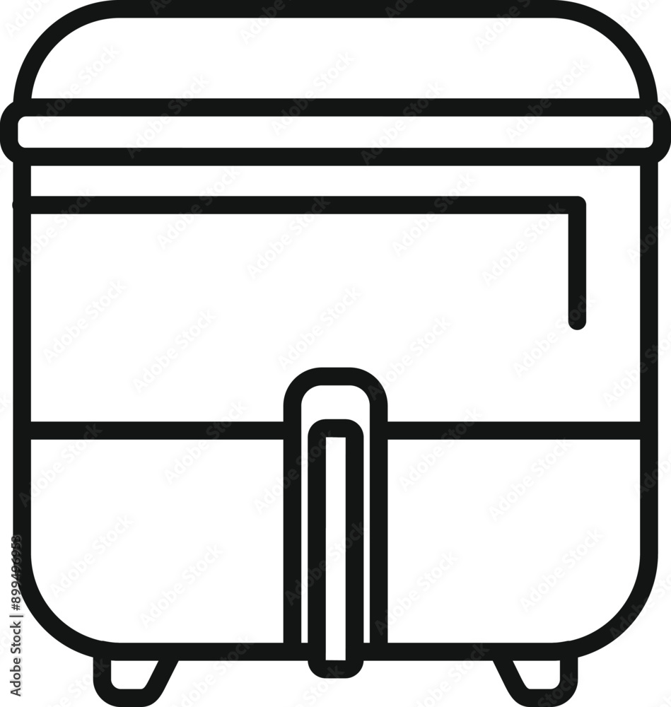 Modern multicooker appliance is ready to prepare a delicious meal Modern multicooker appliance is ready to prepare a delicious meal