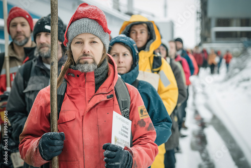 A group of environmental ac...