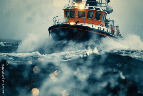 Coast guard or rescue teams...