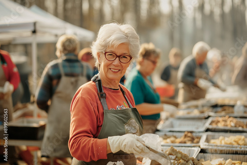 Community volunteers and su...