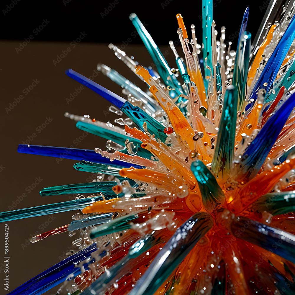 Obraz premium Glass Explosion