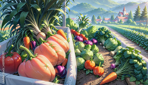 「野菜園」