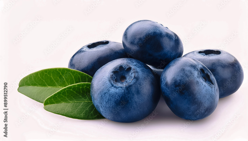 Tasty ripe Blueberry isolated on white background Tasty ripe Blueberry isolated on white background