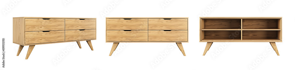 Oak wood beige furniture shelf living room on transparent backgrounds 3d render, PNG Oak wood beige furniture shelf living room on transparent backgrounds 3d render, PNG