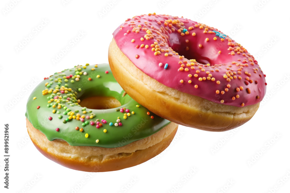 donut isolated on white donut isolated on white