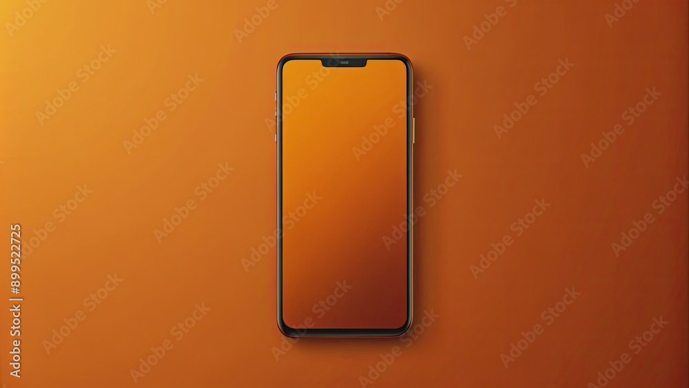 Burnt orange phone wallpaper featuring the name Scarlett in elegant calligraphy, burnt orange, phone, wallpaper, Scarlett