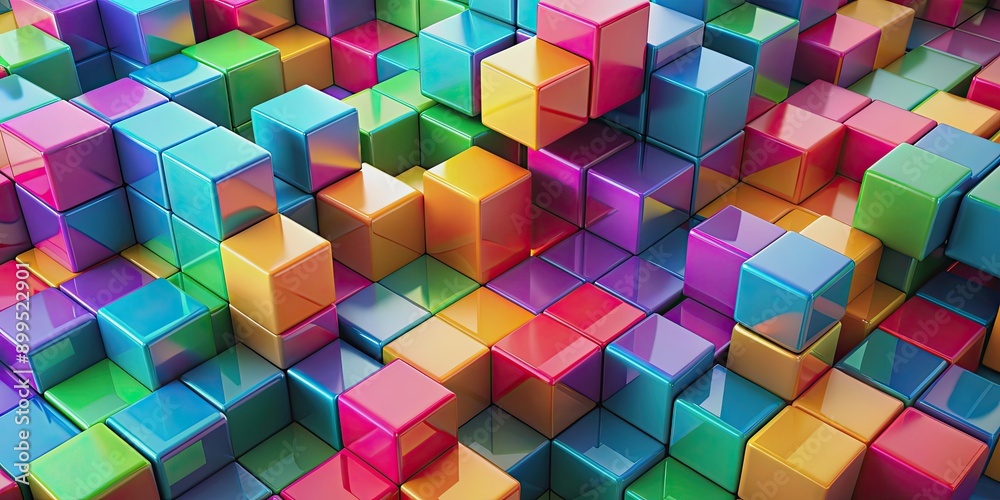 Abstract cube background with geometric shapes and vibrant colors, cubes, abstract, background, geometric, shapes, vibrant Abstract cube background with geometric shapes and vibrant colors, cubes, abstract, background, geometric, shapes, vibrant