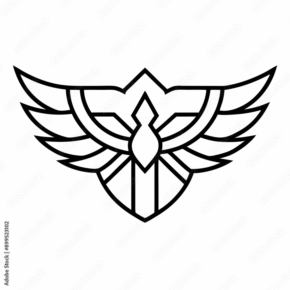 Obraz premium eagle Vector