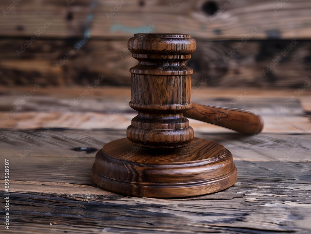 Wooden judge's gavel on the table as a trial concept. Neural network AI generated art Wooden judge's gavel on the table as a trial concept. Neural network AI generated art