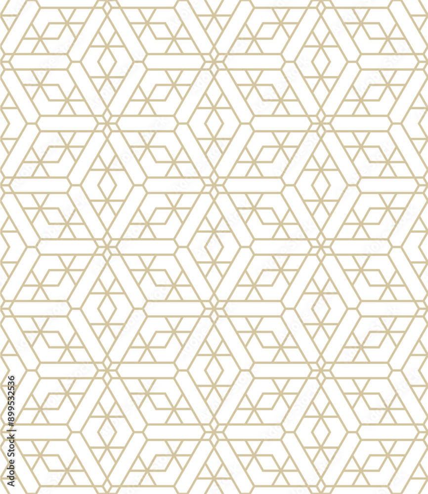 A seamless pattern with geometric shapes and triangles.