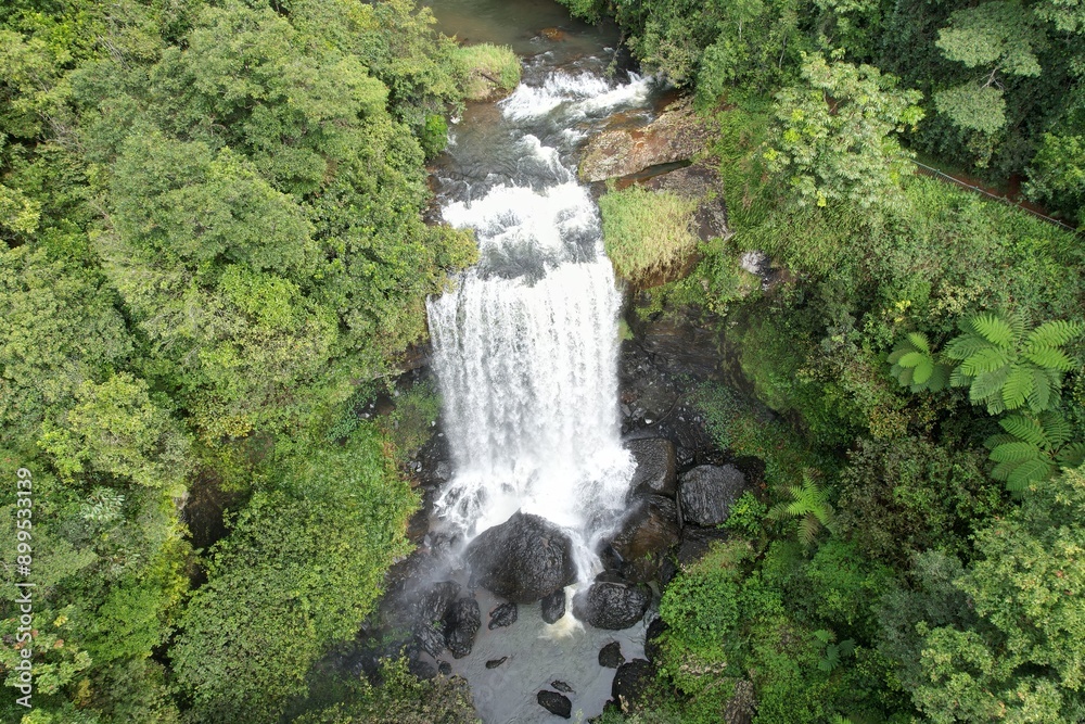 Aerial photo of Zillie Falls Queensland Australia Aerial photo of Zillie Falls Queensland Australia