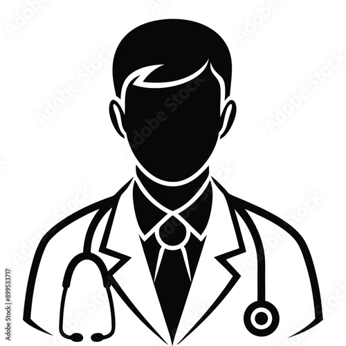 Doctor Avatar Vector Icon 