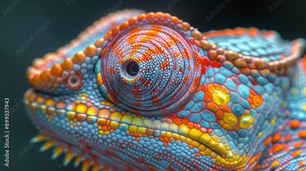 close up of a chameleon close up of a chameleon