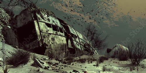 The Vanished Unit: A crumbled bunker, once a stronghold for a now-disbanded unit