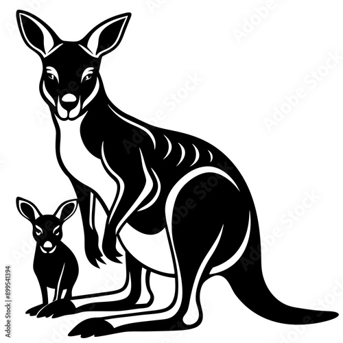 Kangaroo Vector
