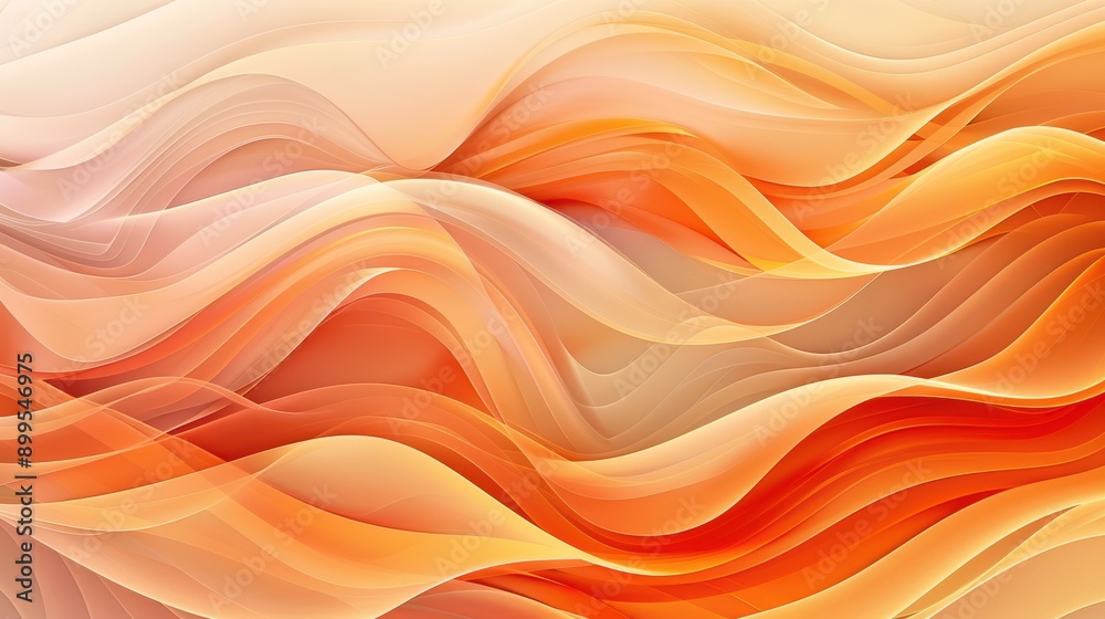 Obraz premium Abstract background featuring smooth, wave-like forms