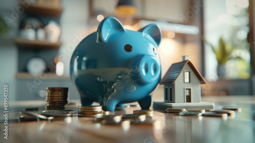 The Blue Piggy Bank photo