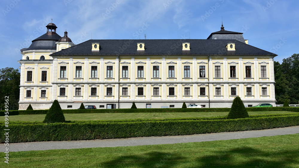 castle Kravare near town oprava in Czech republic castle Kravare near town oprava in Czech republic