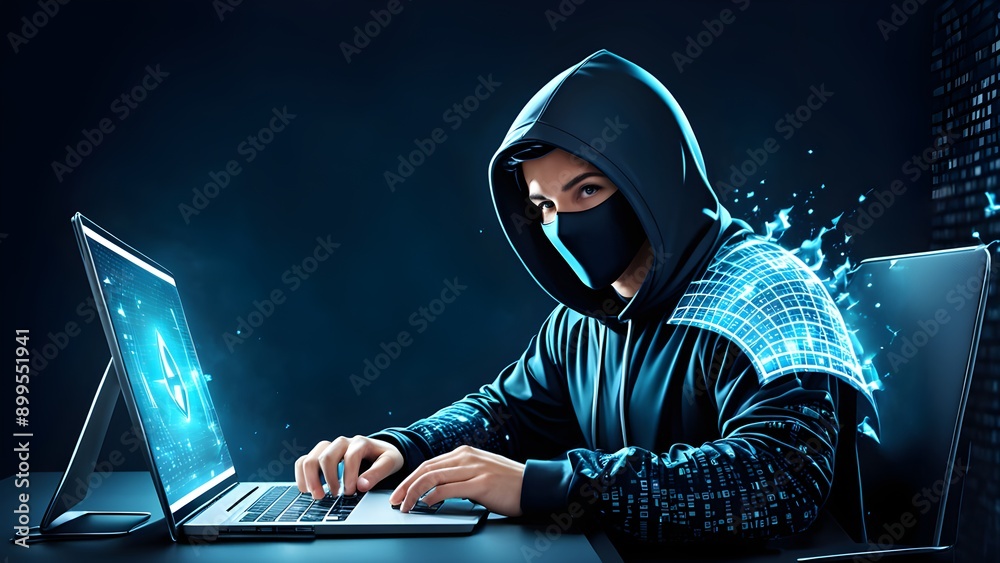 Good protection from hacker attack, cybersecurity concept, data protection or firewall, Hack. Good protection from hacker attack, cybersecurity concept, data protection or firewall, Hack.