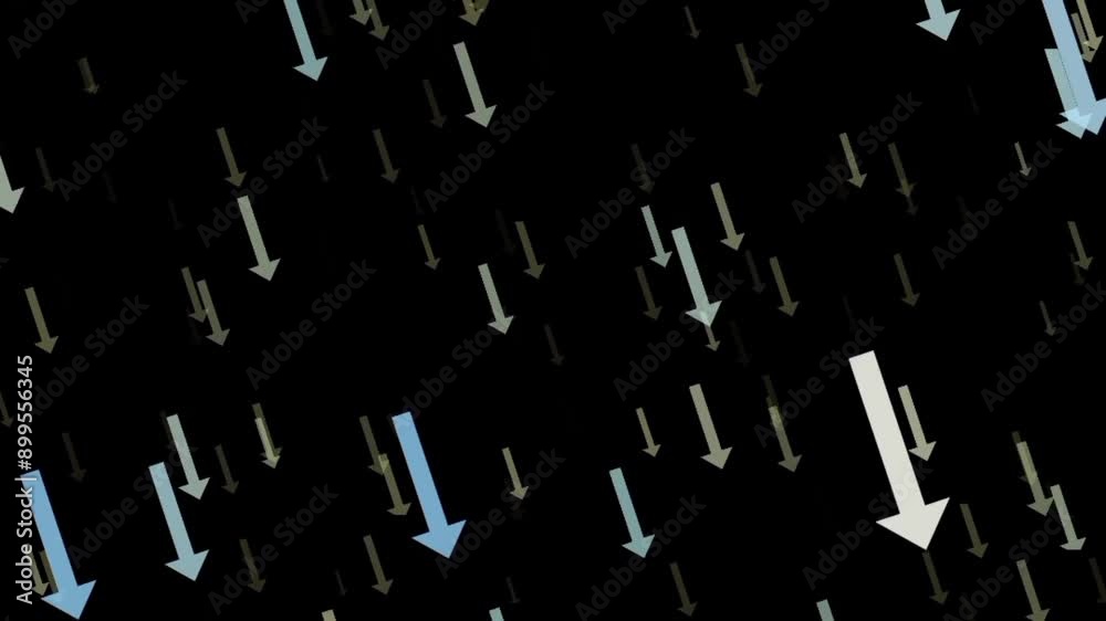 looped seamless abstract black background, smooth colorful arrows motion. looped seamless abstract black background, smooth colorful arrows motion.