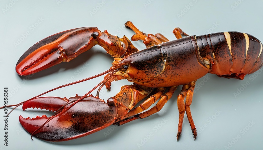 American, Canadian, Maine, Northern or true red lobster - Homarus americanus - is found on the Atlantic coast of North America. They are a popular seafood food item boiled or steamed with butter American, Canadian, Maine, Northern or true red lobster - Homarus americanus - is found on the Atlantic coast of North America. They are a popular seafood food item boiled or steamed with butter
