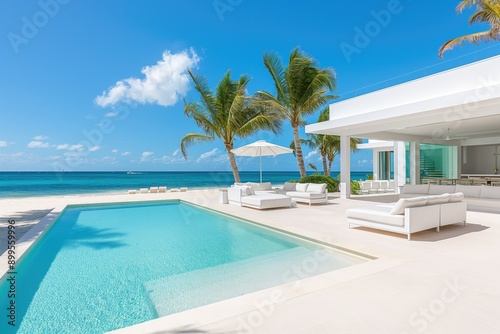 Luxury Beachfront Villa with Infinity Pool and Ocean View