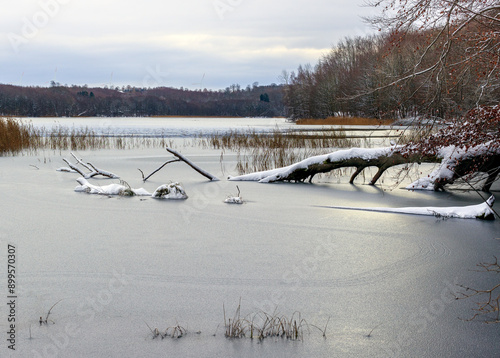 Zima na pojezierzu photo