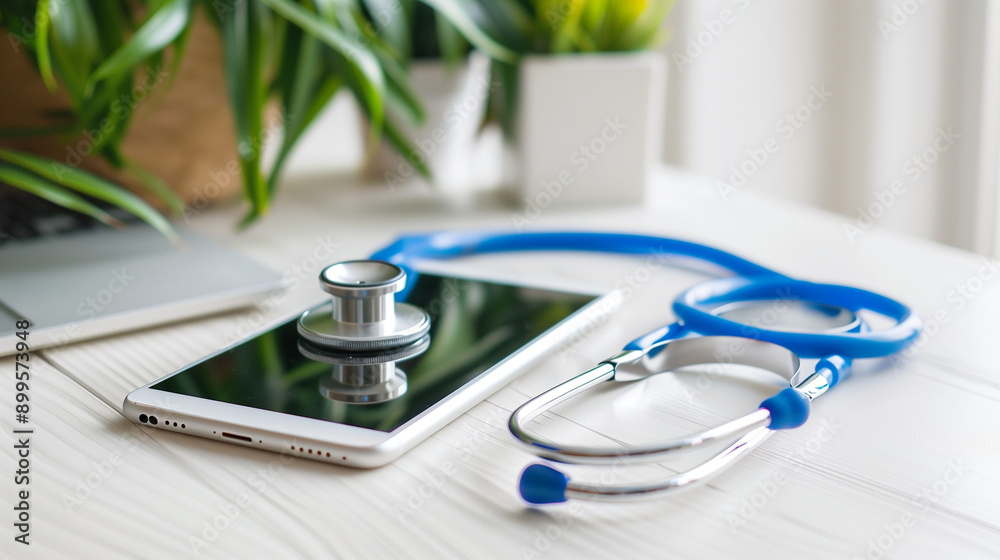 stethoscope on the table stethoscope on the table