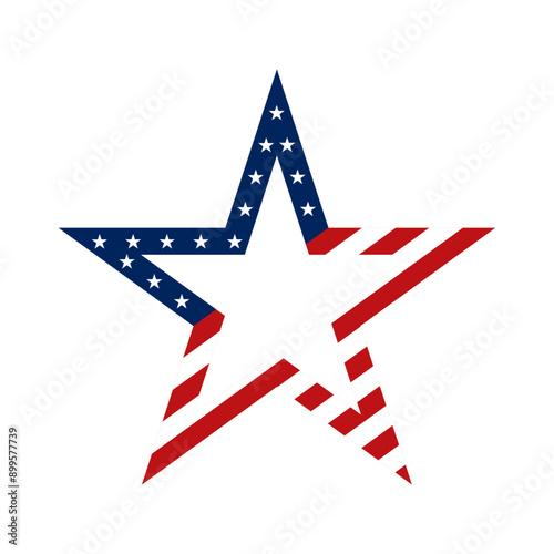 USA star icon