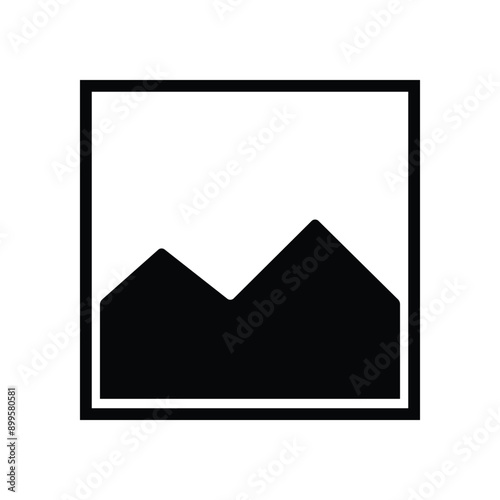 Photo gallery icon vector symbol