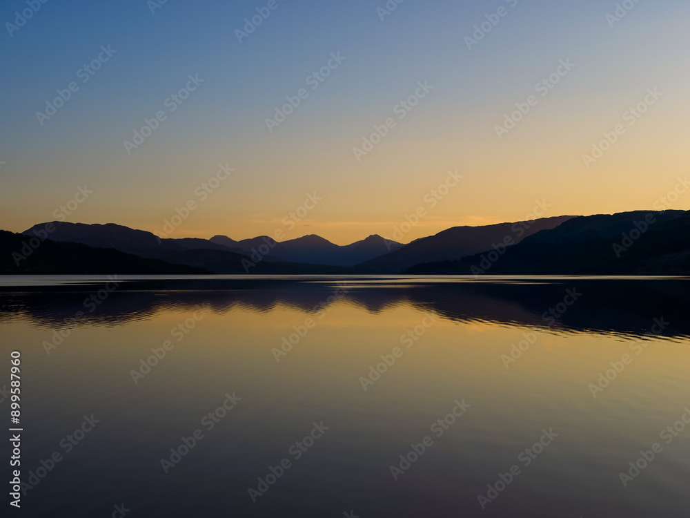 Fototapeta premium Loch Katrine Sunset