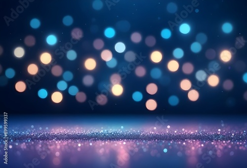 bokeh and glitter sweet background