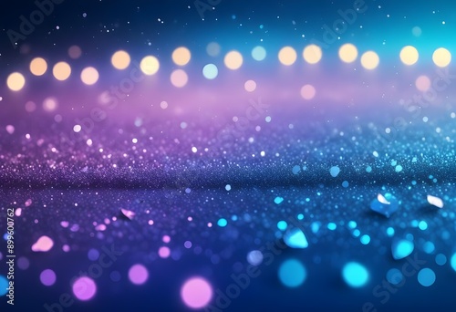 bokeh and glitter sweet background