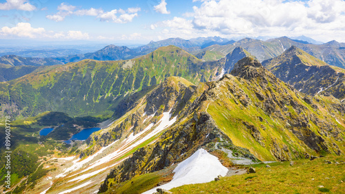 panorama of the mountains