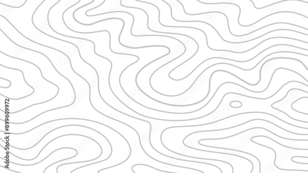 Naklejka premium abstract wavy background. topographic contour background. contour lines background. Topographic map contour background.