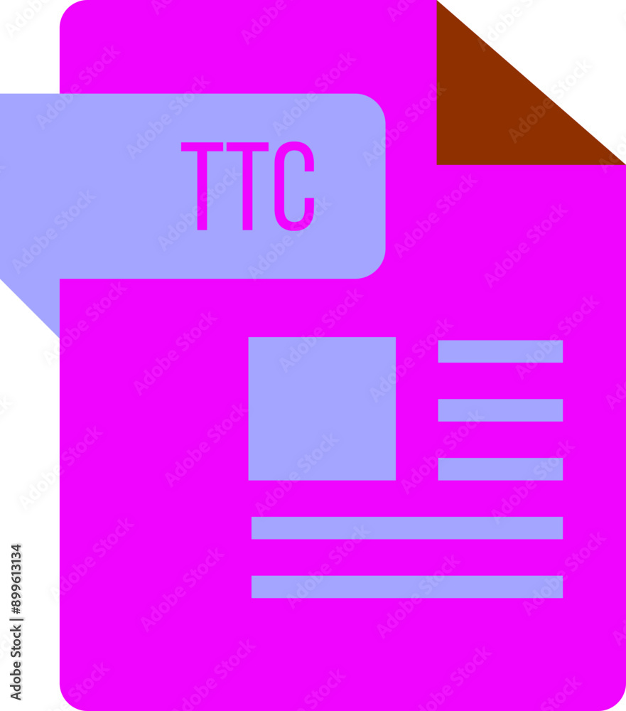 TTC ip icon sharp corners lines and rectangle with symbol TTC ip icon sharp corners lines and rectangle with symbol