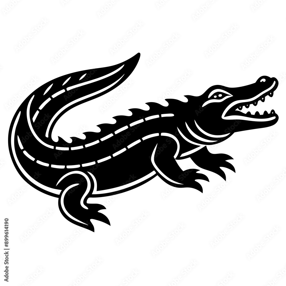 Fototapeta premium crocodile Vector