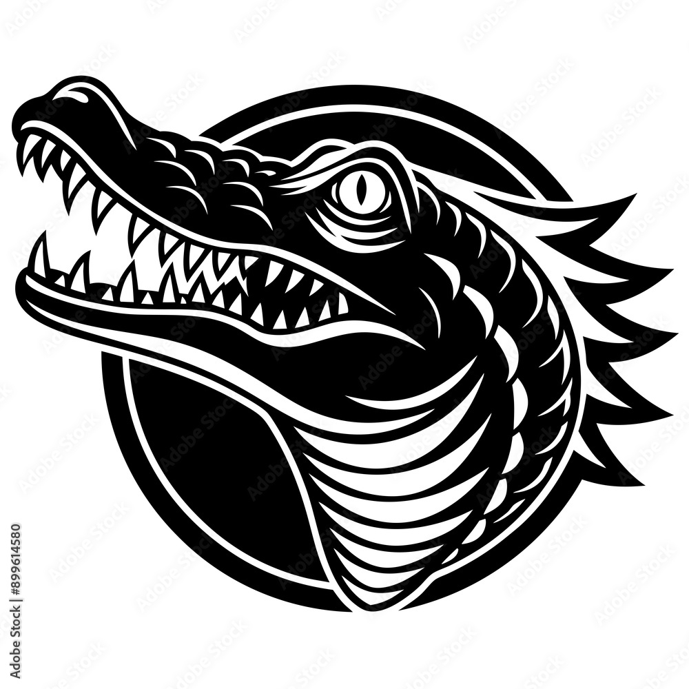 Obraz premium crocodile Vector