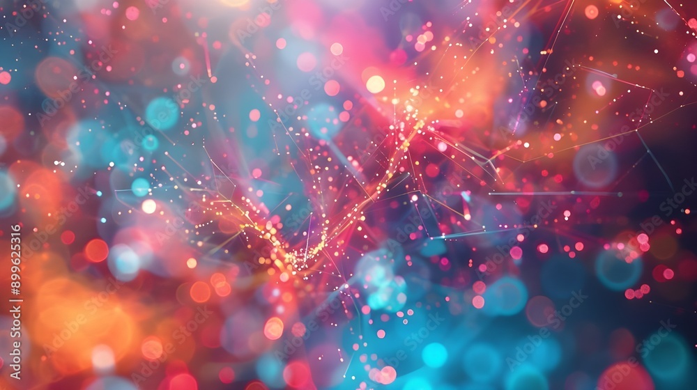 A vibrant, abstract image featuring pink and blue colors with a slight bokeh effect, simulating a magical, cosmic atmosphere. A vibrant, abstract image featuring pink and blue colors with a slight bokeh effect, simulating a magical, cosmic atmosphere.