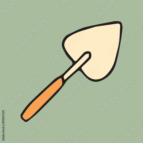axe. saw. a hammer. blade. the tool. vector. doodle