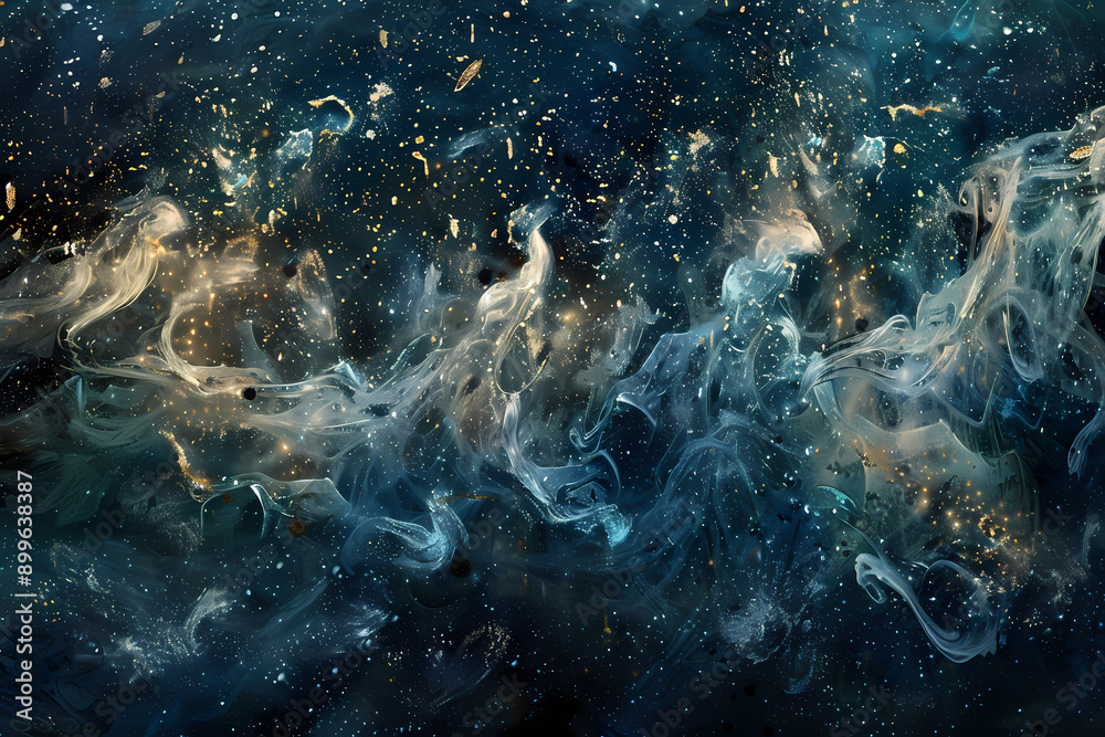 Fototapeta premium Ethereal Space Clouds