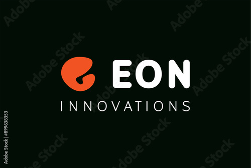 EON innovations technology logo design royalty free image vector business template 