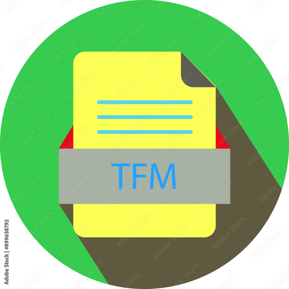 TFM File icon fill crisp corner TFM File icon fill crisp corner