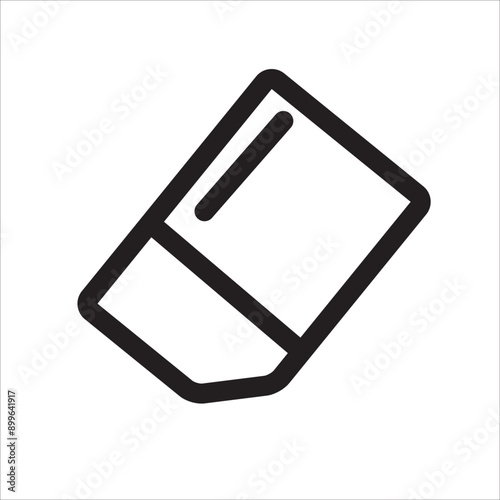 eraser icon vector