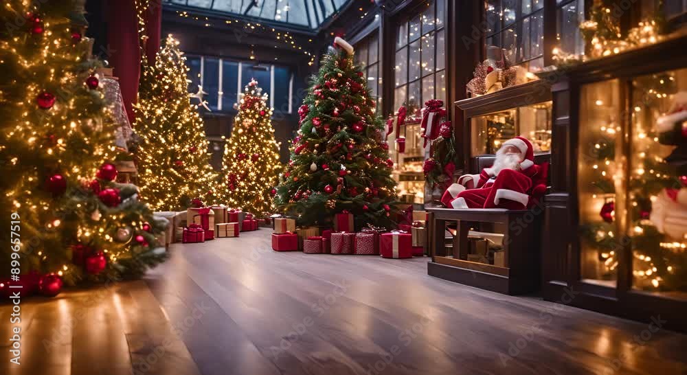 Christmas decoration store. Christmas decoration store.